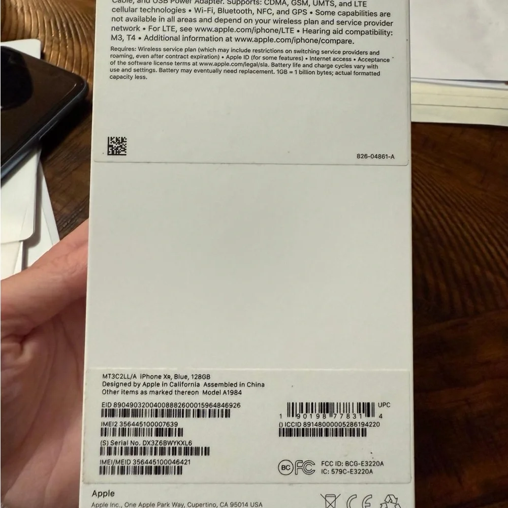 Apple iPhone XR - 128GB Vibrant Blue